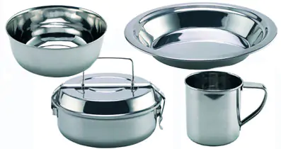 Popotte et tasse pour le camping materiel-camping-laken