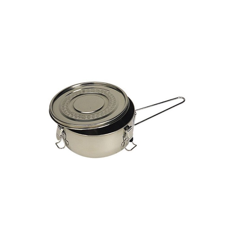 Gamelle inox ronde, CAO