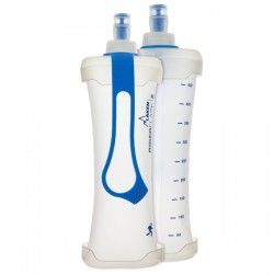 Gourde Souple transparente et rétractable, 0,5l ou 0,75l