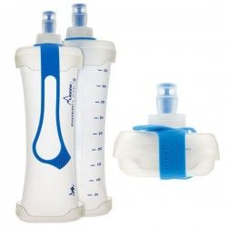 Gourde Souple transparente et rétractable, 0,5l ou 0,75l