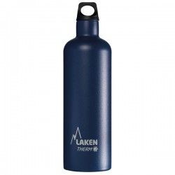 Gourde isotherme inox bleu 0.75 litre Laken
