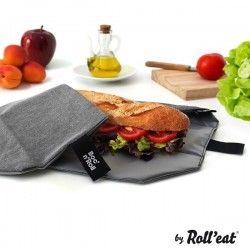 Emballage sandwich lavable et ajustable Uni, avec velcro, 54x32cm