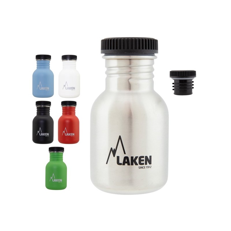 Tasse inox de randonnée Laken 0,35L : 100% acier inoxydable