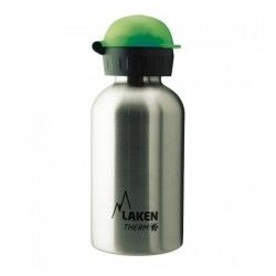 Gourde enfant et adulte inox isotherme avec housse neoprene 0.35 litre, Laken