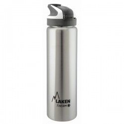 Gourde Sport inox isotherme 0.75l avec paille de Laken