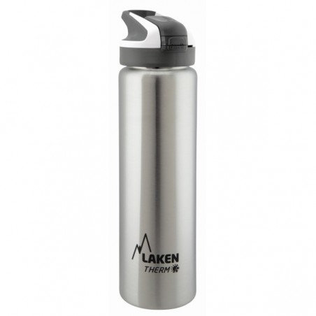 Gourde Inox, Anti Fuite Gourde Isotherme Bouteille D'Eau Avec Gérer Vide Isolée Gourde Sport