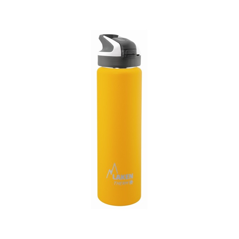 Gourde Sport inox isotherme 0.75l avec paille de Laken