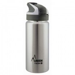 Gourde inox isotherme 0.5l bouchon poussoir de Laken