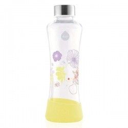 Gourde en verre Fond silicone, 550ml