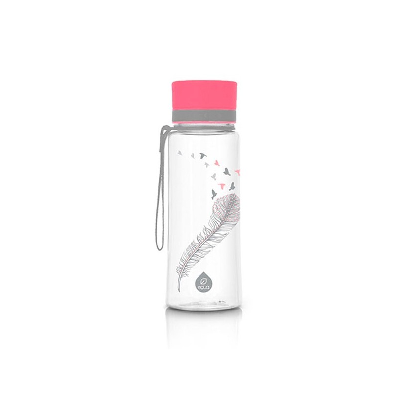 Gourde adulte en Tritan, 0,6l plume Gourde adulte en Tritan, 0,6l plume