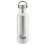 Gourde inox 1 litre, large goulot, bouchon inox et bambou