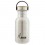 Gourde inox 0,50 l avec bouchon inox et bambou