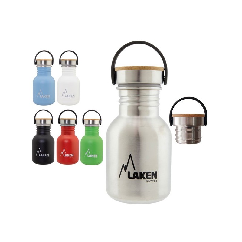 Tasse inox de randonnée Laken 0,35L : 100% acier inoxydable