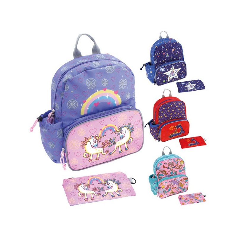 Sac À Dos Enfant Bébé, Ecole, Maternelle, Crèche, Deux Compartiments,  Contenance Adaptée Lunchbag-Bouteille, Boucle De Sécur[x965] - Cdiscount  Bagagerie - Maroquinerie