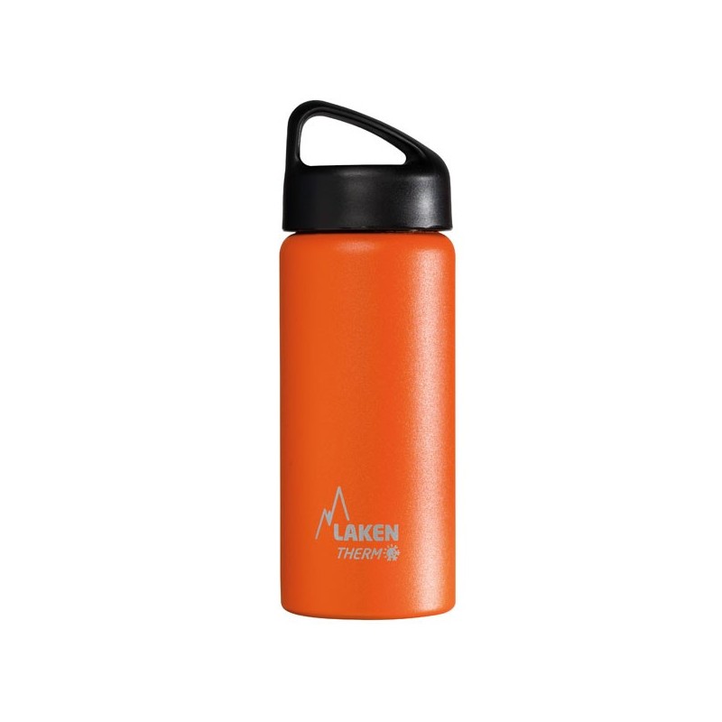 Gourde inox 50cl large goulot isotherme Laken