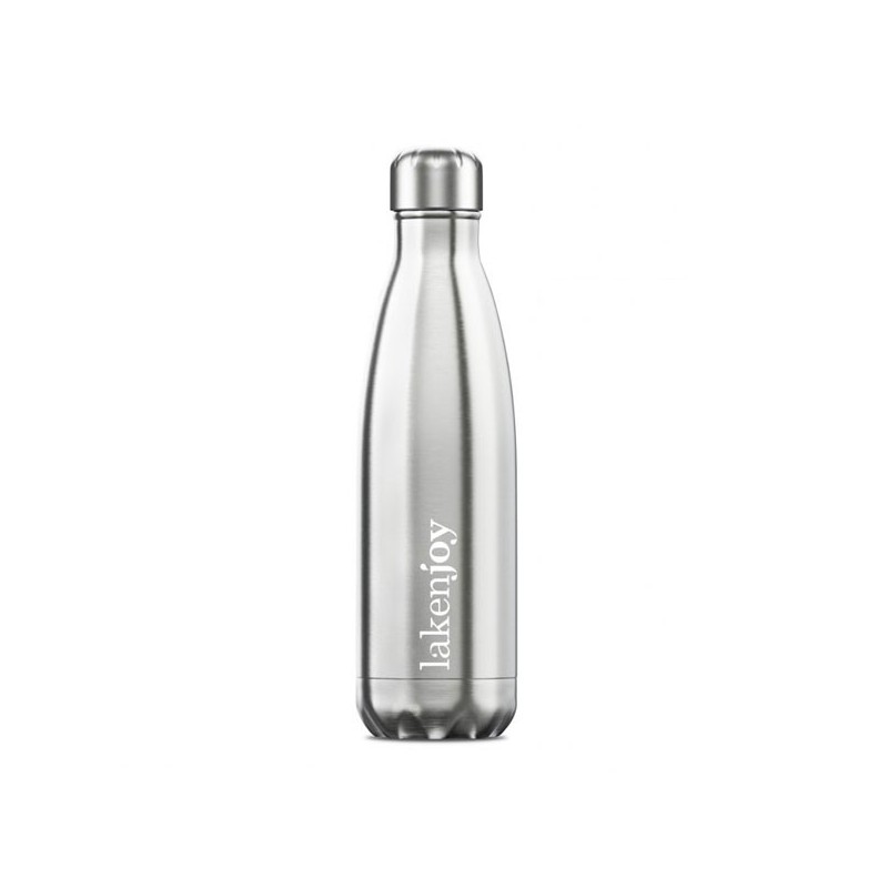 Gourde inox isotherme 500ml, forme bouteille