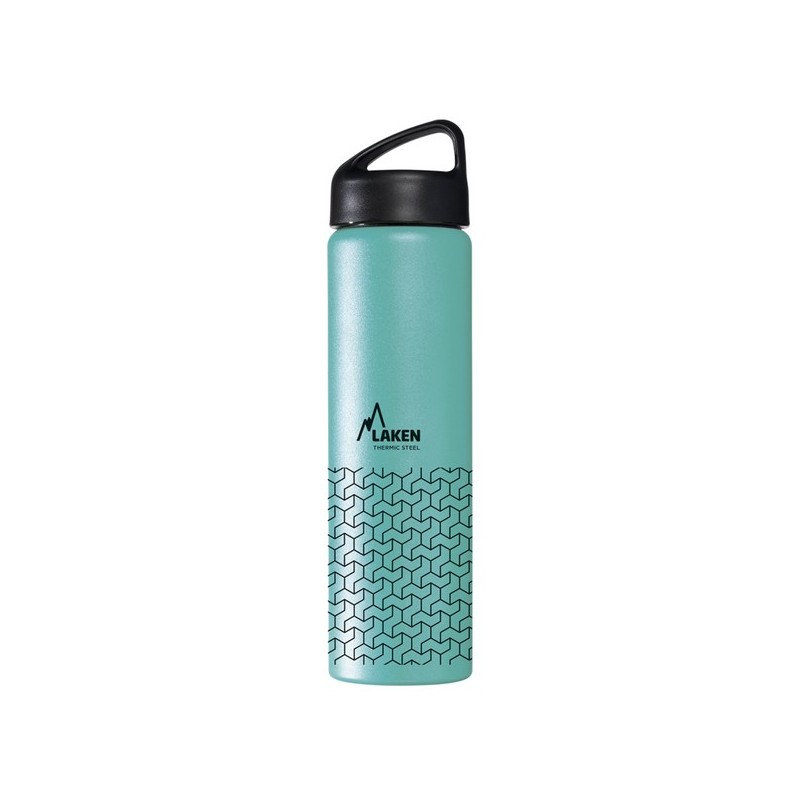 Gourde inox Dynamics 0.75l bouchon paille à clapet de Laken Gourde inox Dynamics 0.75l bouchon paille à clapet de Laken
