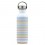 Gourde inox 750ml avec bouchon inox et bambou, Drink life