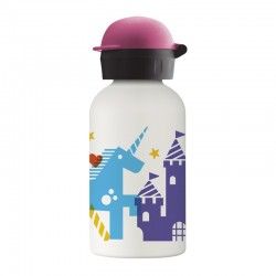 Gourde inox isotherme enfant 0.35L à motif abstrait