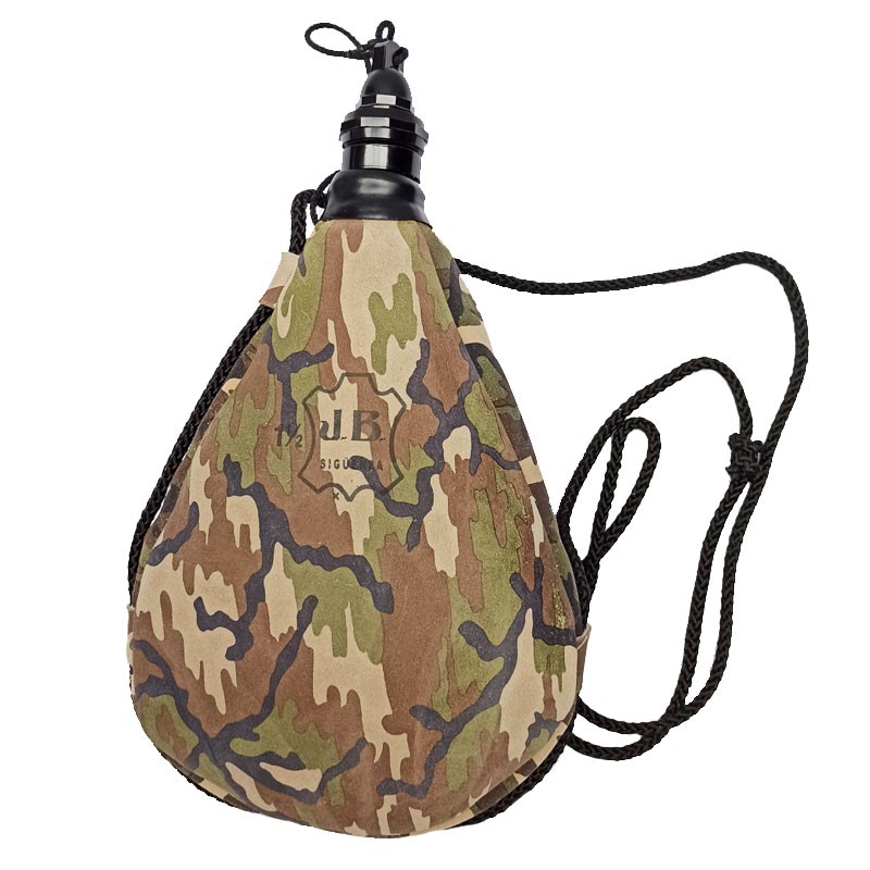 Gourde souple camouflage latex en peau 1.5 litre Jesus Blasco - 1