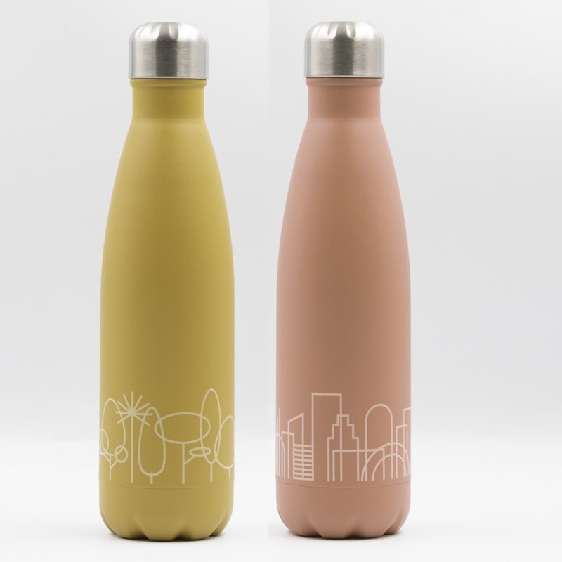 GOURDE INOX 500ml - l'Aubier du Tilleul Sauvage du Roussillon - La