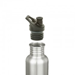 gourde écologique en inox gris sans BPA de klean kanteen 532 ml