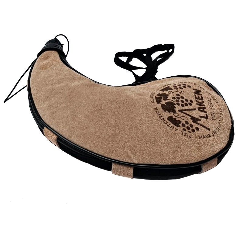 Gourde basque en peau souple forme