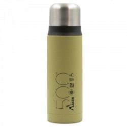 Bouteille isotherme en inox avec bouchon tasse 500mL Laken - 4