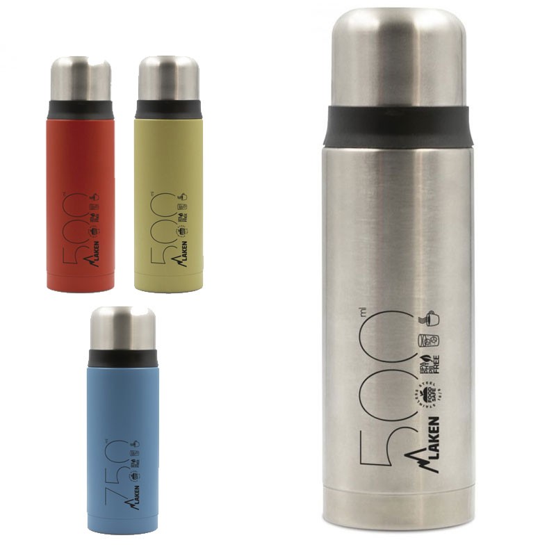 Bouteille isotherme en inox avec bouchon tasse 500mL Laken - 7 Bouteille isotherme en inox avec bouchon tasse 500mL Laken - 7