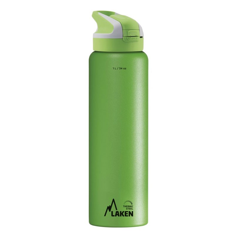 gourde inox et isotherme verte gourde inox et isotherme verte