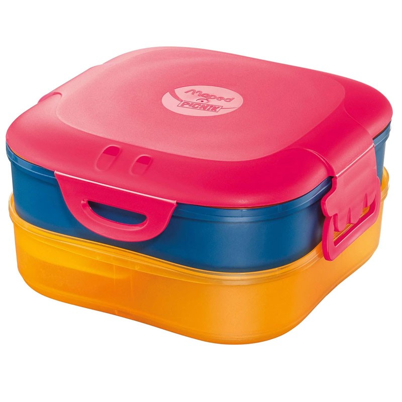Sac Isotherme Glacière Repas Goûter Déjeuner Pique-nique Voyage Rouge