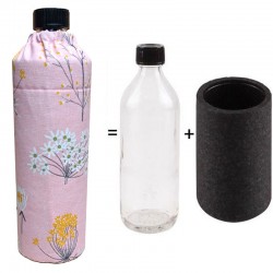 Grande gourde en verre isotherme avec Housse, 0.75 litre Emil Die Flasche - 2