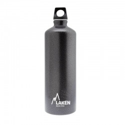 Gourde aluminium Gris foncé 1 litre de Laken