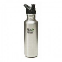 Gourde inox Klean Kanteen 80cl bouchon sport noir