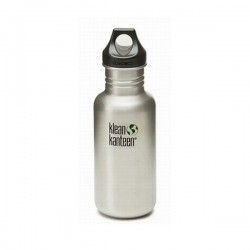 gourde écologique en inox gris sans BPA de klean kanteen 532 ml