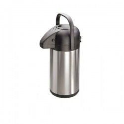 Pichet isotherme à pompe en inox, 1,9litre