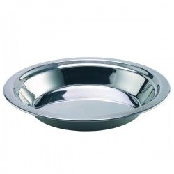 Assiette ronde Inox 22 cm