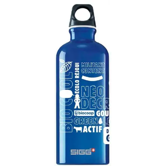 La Gourde Biocoop et SIGG, une gourde bio design 2010 Soif de Gourde