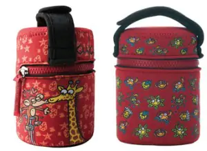 lunch-boxinox bébé rouge