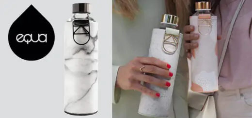 Equa : gourde en verre de toute beauté